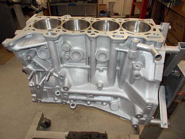 assembled bottom end